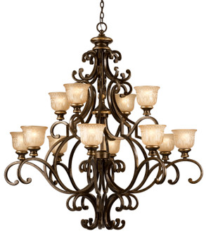 Norwalk 12 Light Chandelier in Bronze Umber (60|7412BU)