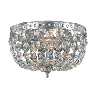 Ceiling Mount Two Light Flush Mount in Polished Chrome (60|710CHCLSAQ)
