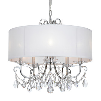 Othello Five Light Chandelier in Polished Chrome (60|6625CHCLMWP)
