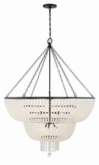 Rylee 15 Light Chandelier in Matte Black (60|614MK)