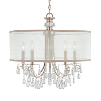 Hampton Five Light Chandelier in Polished Chrome (60|5625CH)