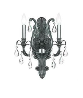 Dawson Two Light Wall Sconce in Pewter (60|5563PWCLMWP)