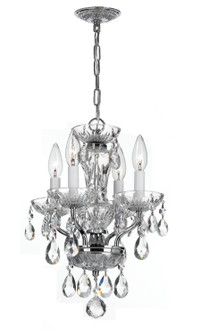 Welton Four Light Mini Chandelier in Polished Chrome (60|5534CHCLMWP)