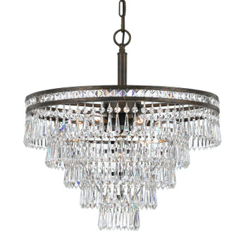 Mercer Seven Light Chandelier in English Bronze (60|5264EBCLMWP)