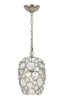 Palla One Light Mini Chandelier in Antique Silver (60|523SA)