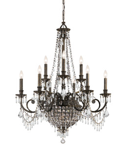 Vanderbilt 12 Light Chandelier in English Bronze (60|5168EBCLMWP)