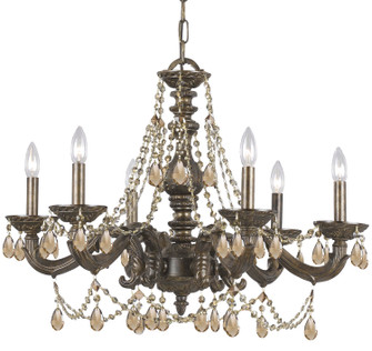 Paris Market Six Light Chandelier in Venetian Bronze (60|5026VBGTMWP)