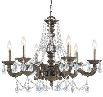 Paris Market Six Light Chandelier in Venetian Bronze (60|5026VBCLSAQ)