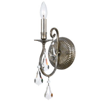 Ashton One Light Wall Sconce in Olde Silver (60|5011OSCLS)