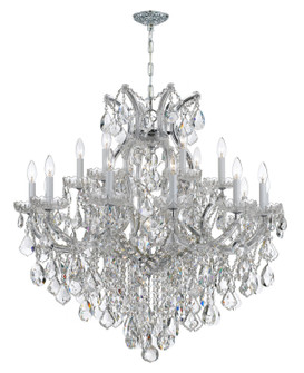 Maria Theresa 19 Light Chandelier in Polished Chrome (60|4418CHCLMWP)