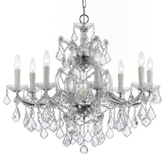 Maria Theresa Nine Light Chandelier in Polished Chrome (60|4408CHCLMWP)