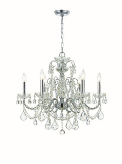 Imperial Six Light Chandelier in Polished Chrome (60|3226CHCLMWP)
