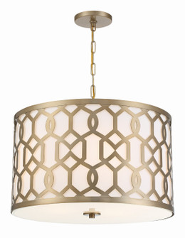 Jennings Five Light Chandelier in Aged Brass (60|2266AG)