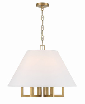 Westwood Six Light Chandelier in Vibrant Gold (60|2256VG)