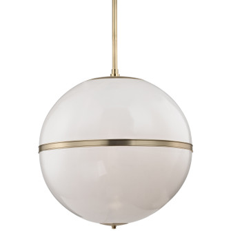 Truax Four Light Chandelier in Aged Brass (60|2030AG)