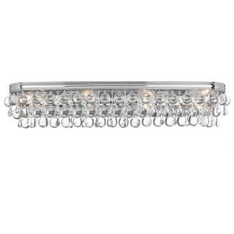 Calypso Eight Light Bathroom Vanity in Polished Chrome (60|134CH)
