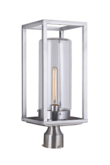 Neo One Light Outdoor Post Mount in Satin Aluminum (46|ZA4825SA)