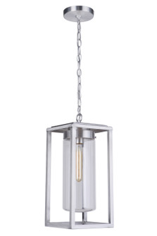 Neo One Light Outdoor Pendant in Satin Aluminum (46|ZA4821SA)