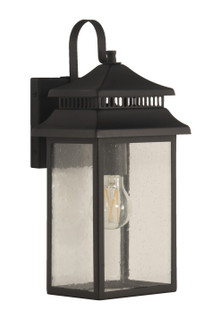 Crossbend One Light Outdoor Wall Mount in Textured Black (46|ZA3104TB)