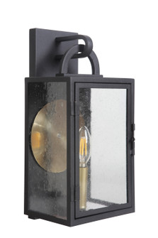 Wolford One Light Outdoor Wall Mount in Textured Black (46|ZA1602TB)