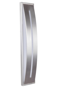 Luna LED Outdoor Pocket Sconce in Satin Aluminum (46|Z9412SALED)