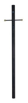 Smooth Direct Burial Post in Textured Black (46|Z8794TB)