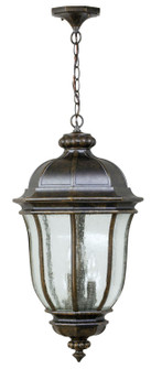 Harper Three Light Outdoor Pendant in Peruvian Bronze Outdoor (46|Z3321PRO)