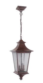 Argent Three Light Outdoor Pendant in Aged Bronze Textured (46|Z1371AG) Argent Three Light Outdoor Pendant in Aged Bronze Textured (46|Z1371AG)