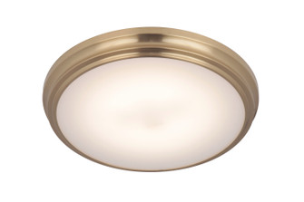 X66 flushmounts LED Flushmount in Satin Brass (46|X6611SBLED)