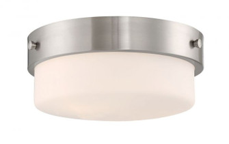 Oak Street Two Light Flushmount in Brushed Polished Nickel (46|X3212BNK)