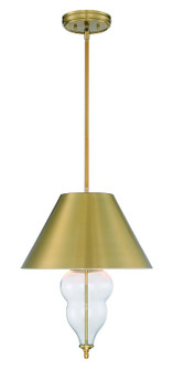 Pendant Three Light Pendant in Satin Brass (46|P955SB3)