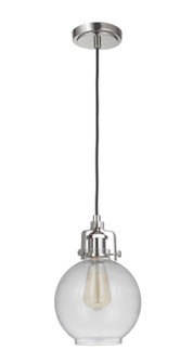 State House One Light Mini Pendant in Polished Nickel (46|P830PLN1C)
