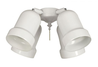 Light Kit-Armed LED Ceiling Fan Light Kit in White (46|LK414WWLED)