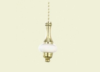 Pull Chain Pull Chain in White Porcelain (46|FPWHP)