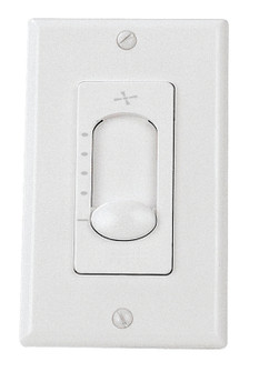 4 Speed Fan Control Wall Control in White (46|CM6W)