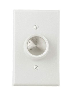 4 Speed Rotary Fan Control 4 Speed Rotary Dial Fan Control in White (46|CM4SDH)