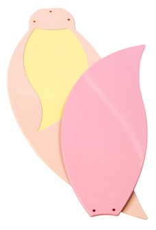 Bloom 52'' Blades in Pink/White and Pink (46|BBL52PNK)