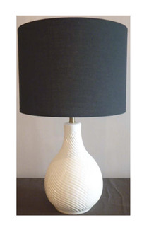 Table Lamp One Light Table Lamp in White (46|86253)