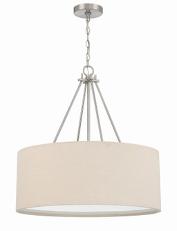 Duke Three Light Pendant in Brushed Polished Nickel (46|56594BNK)