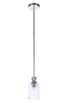 Romero One Light Mini Pendant in Brushed Polished Nickel (46|56491BNK)
