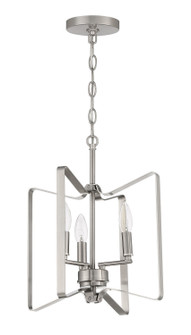 Shayna Three Light Convertible Semi Flush in Brushed Polished Nickel (46|56153BNK)