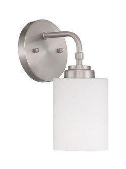 Stowe One Light Wall Sconce in Brushed Polished Nickel (46|56001BNK)