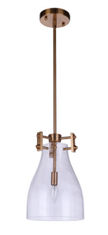 Chardonnay One Light Mini Pendant in Satin Brass (46|55891SB)