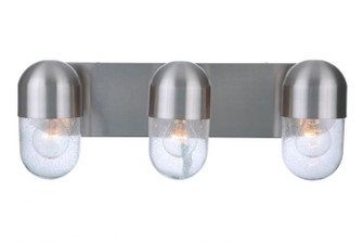 Pill Three Light Vanity in Brushed Polished Nickel (46|55003BNK)