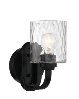 Collins One Light Wall Sconce in Flat Black (46|54261FB)