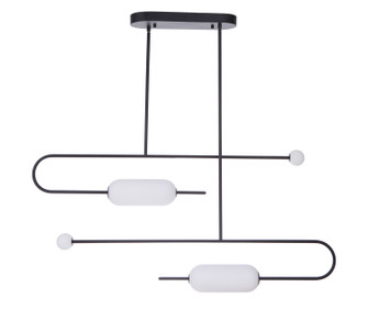 Tuli LED Island Pendant in Flat Black (46|53874FBLED)