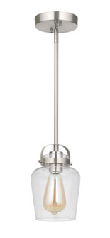 Trystan One Light Mini Pendant in Brushed Polished Nickel (46|53591BNK)