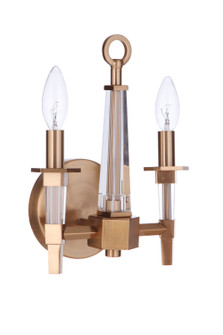 Tarryn Two Light Wall Sconce in Satin Brass (46|53262SB)