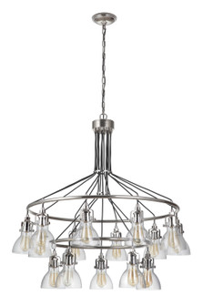 State House 15 Light Chandelier in Polished Nickel (46|51215PLN)