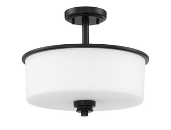 Bolden Two Light Convertible Semi Flush in Flat Black (46|50552FBWG)